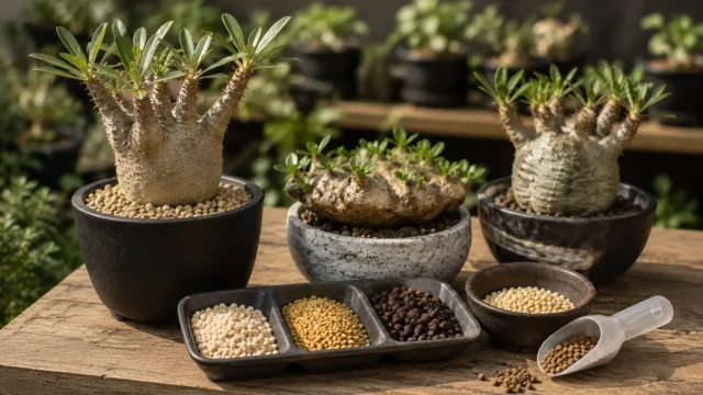 塊根植物の肥料の基本