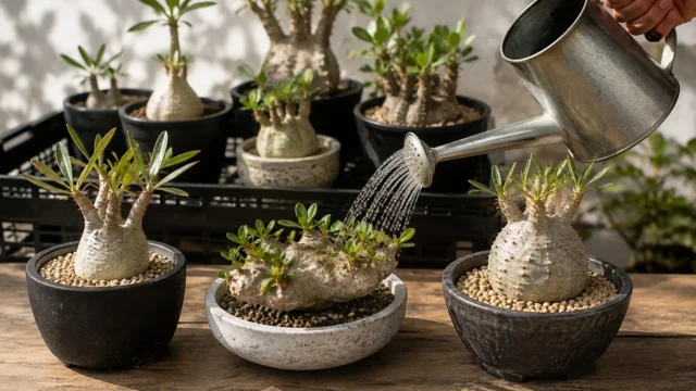 塊根植物の水やりの基本