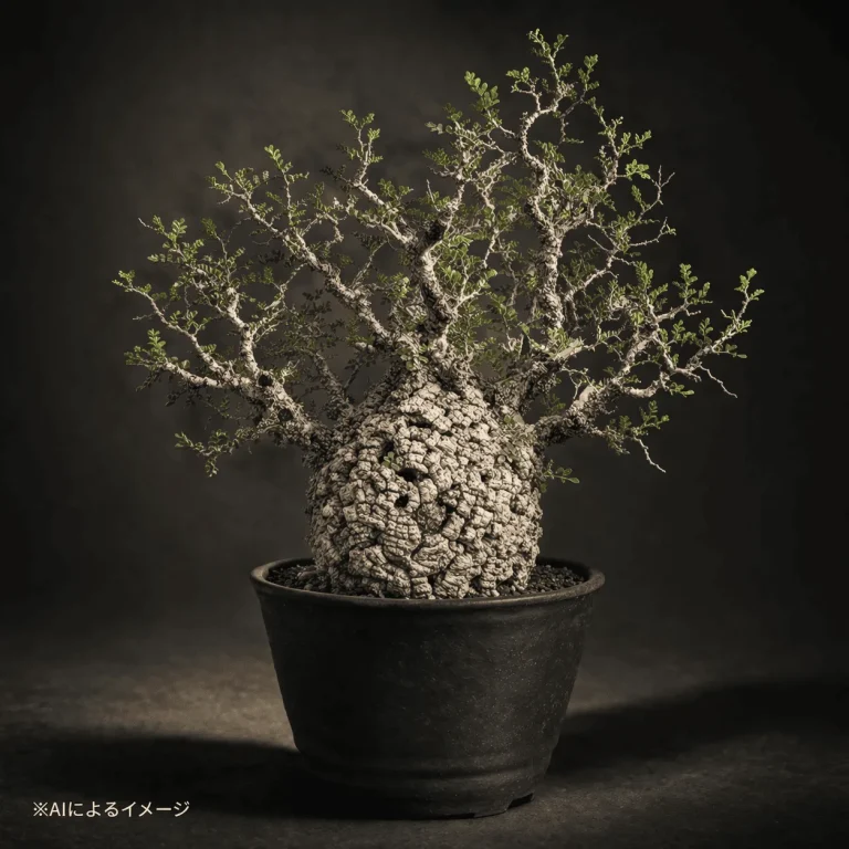オペルクリカリアの塊根植物