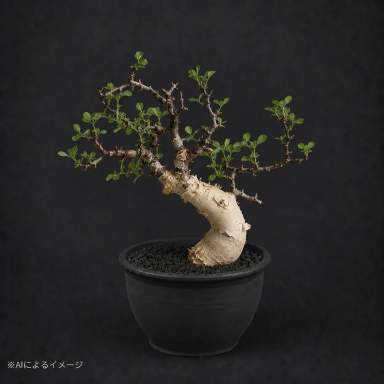 コミフォラの塊根植物